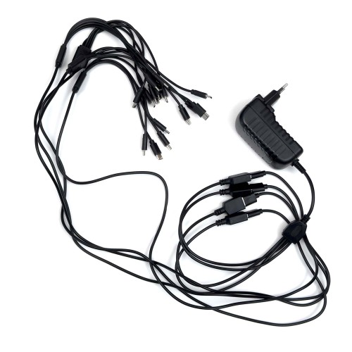 Kopfhörerladegerät für 16 USB-C Anschlüsse